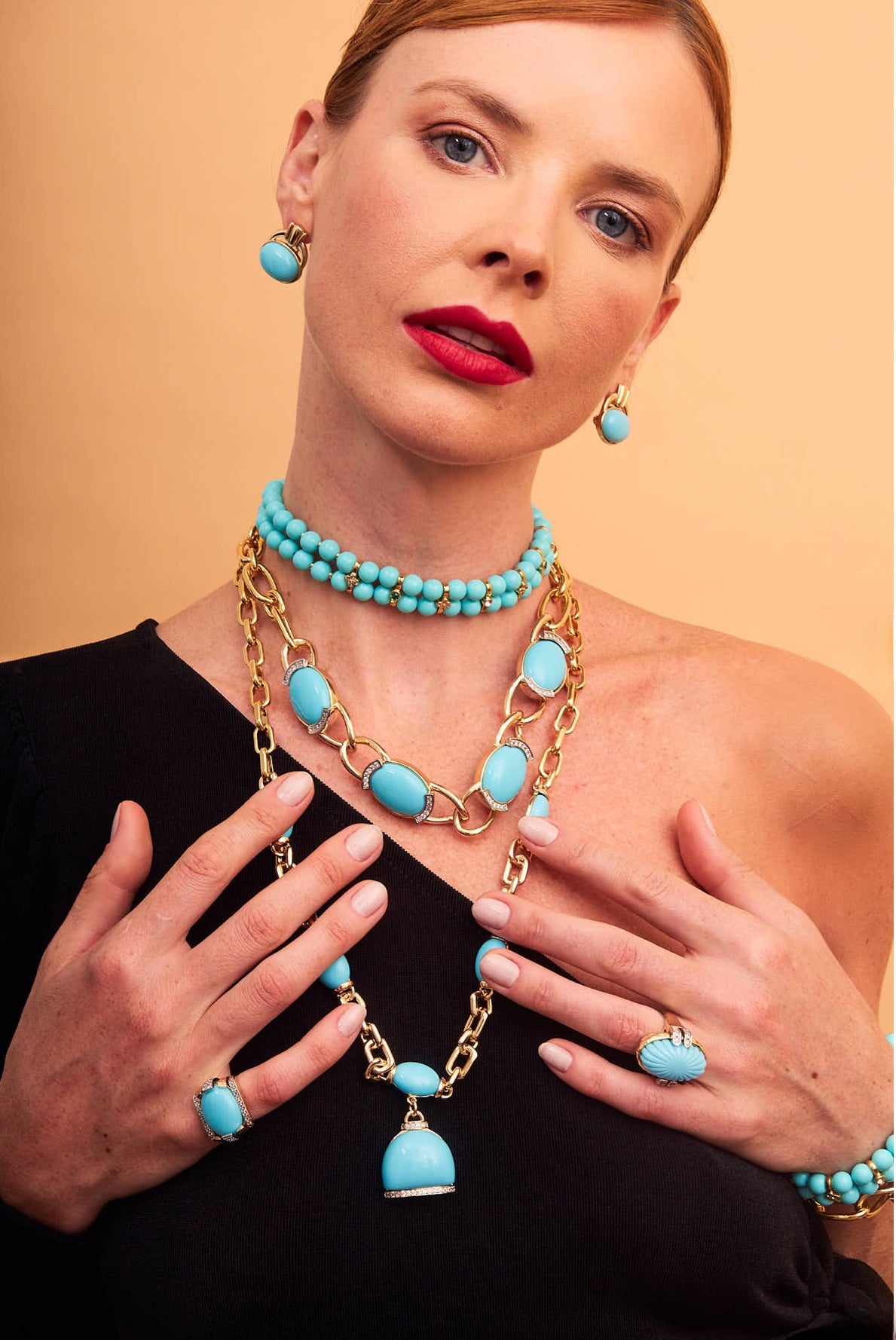 Capri Earrings Turquoise