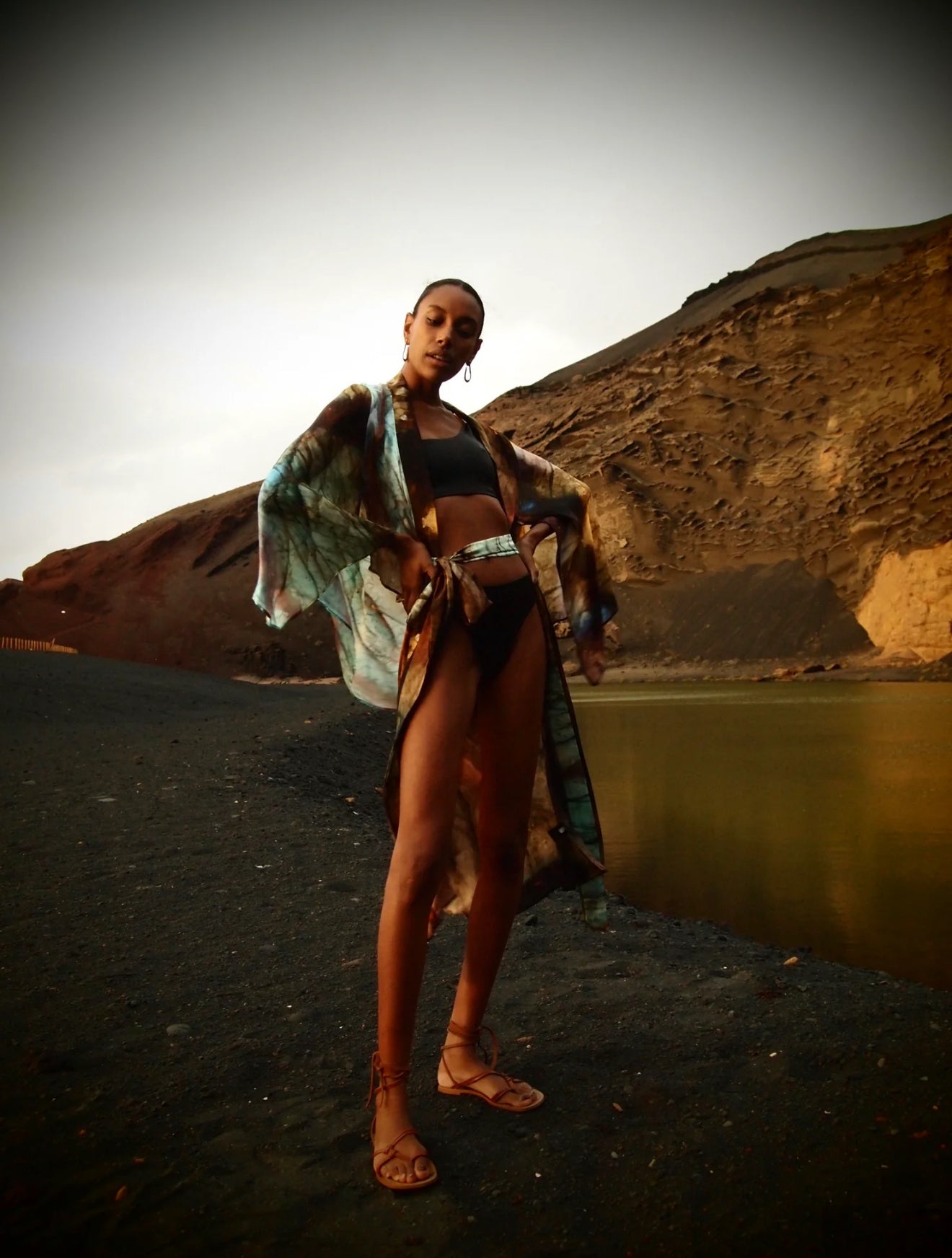 Bedouin Kimono in Indra Print