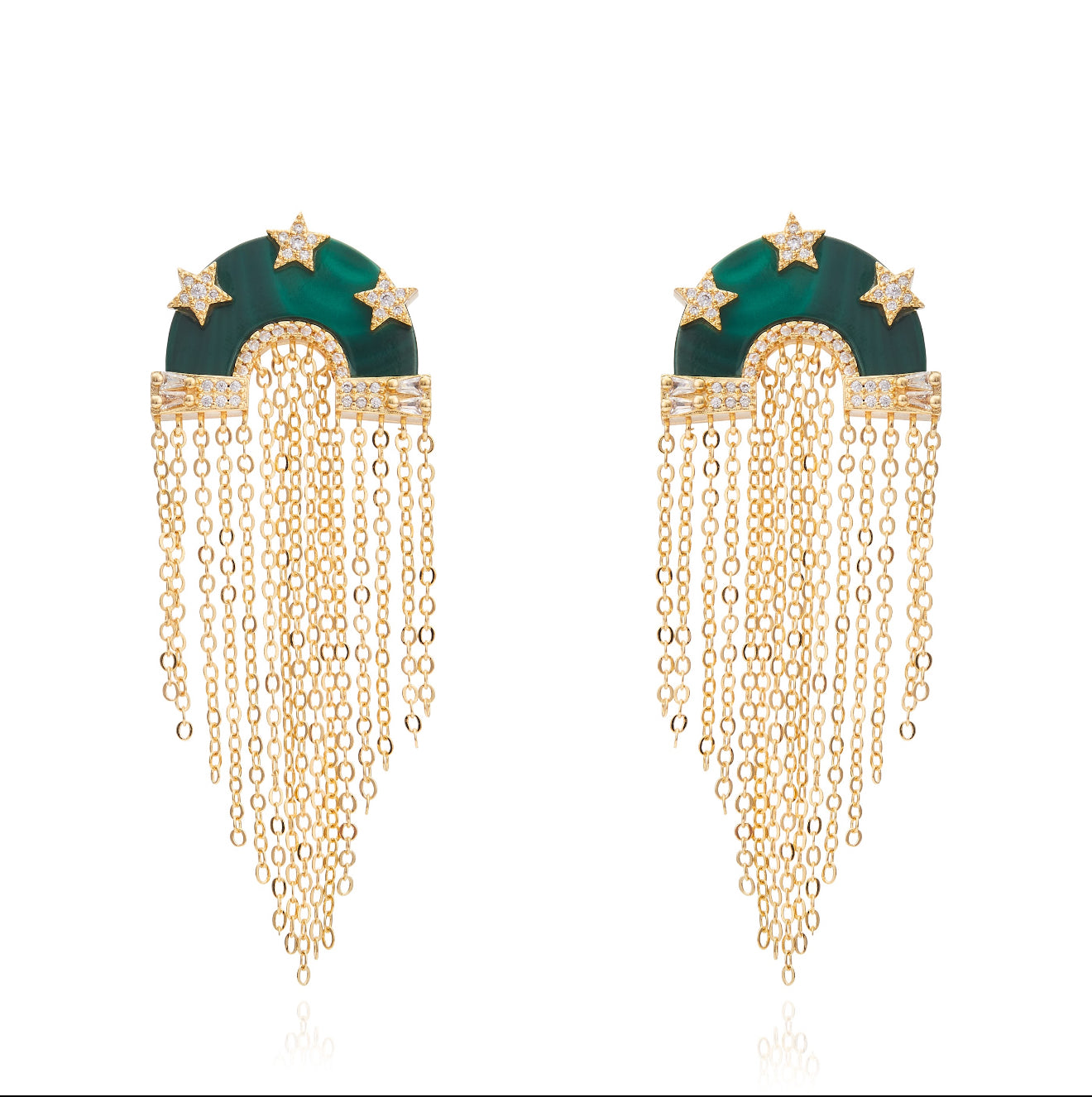 Miranda Fringe Malachite