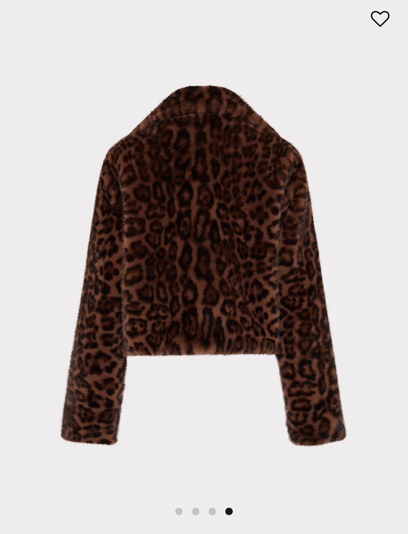 Arya Leopard Fur Jacket