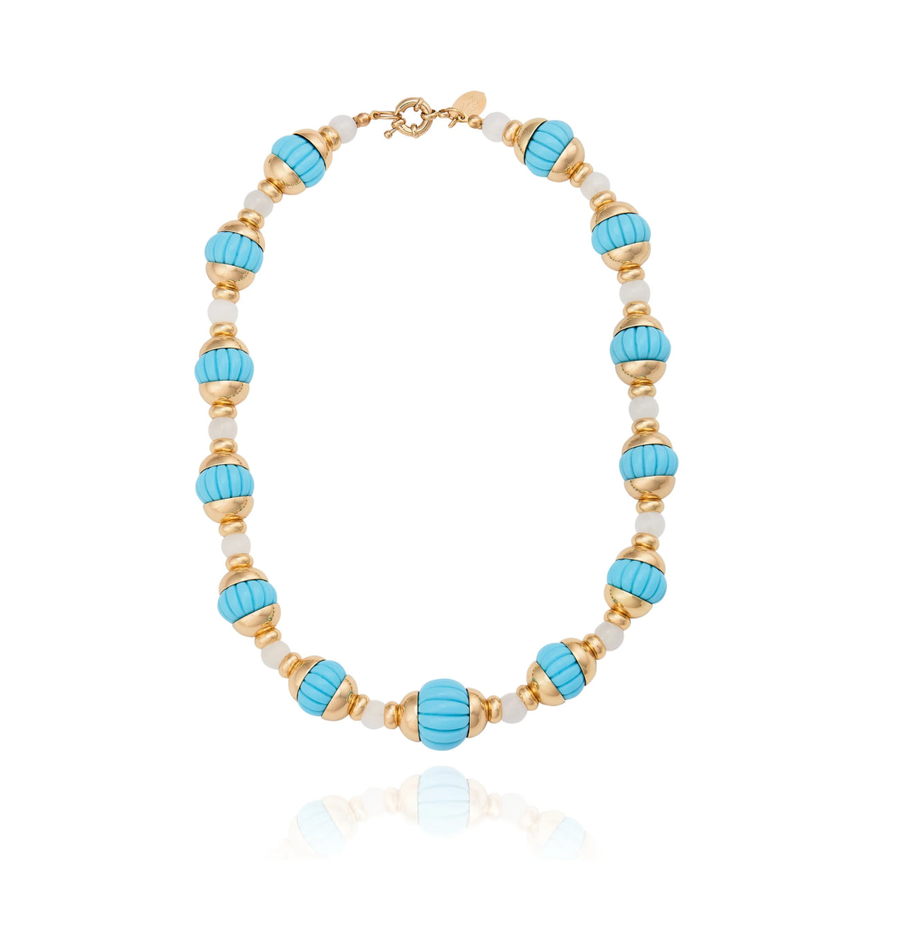 Duomo Bicolor Necklace Turquoise