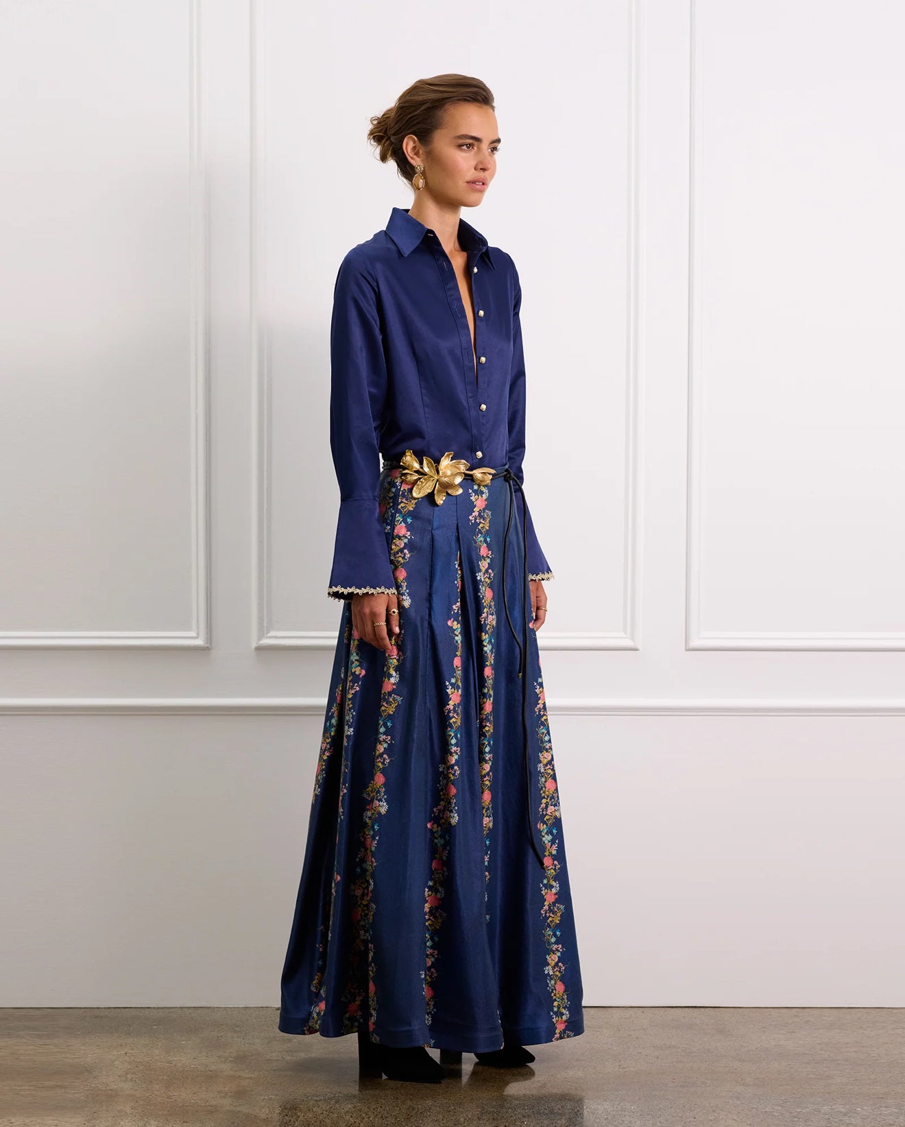 Verdant Veronica Maxi Skirt