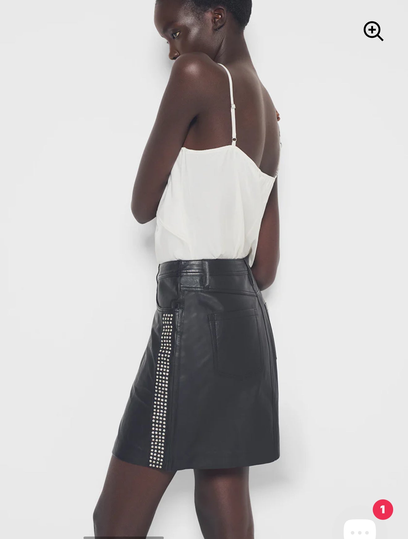 Ryder Upcycle Leather Skirt