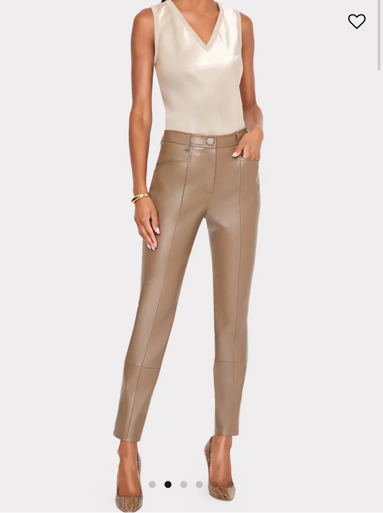 Rue Vegan Leather Pants