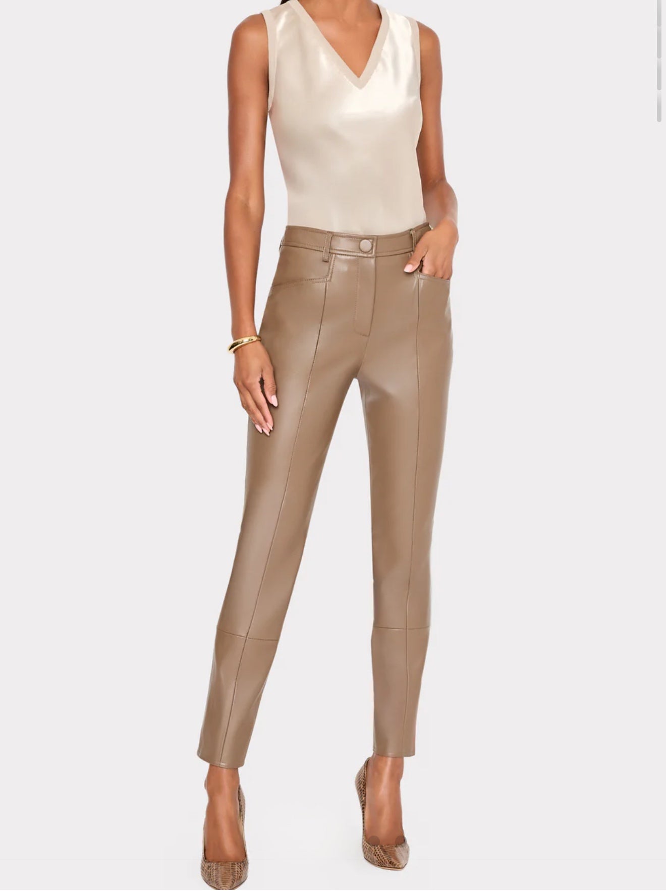 Rue Vegan Leather Pants