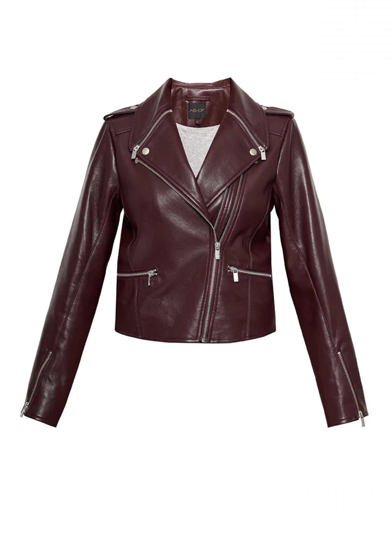 Cindy Recycled Leather Jacket