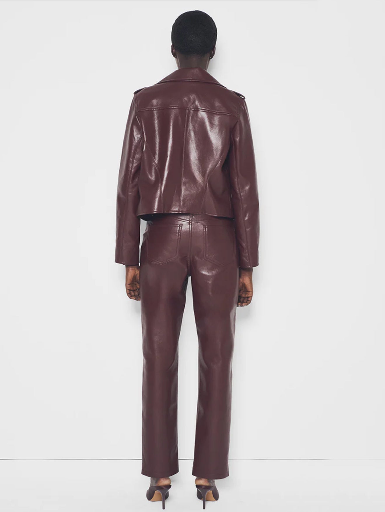 Cindy Recycled Leather Jacket