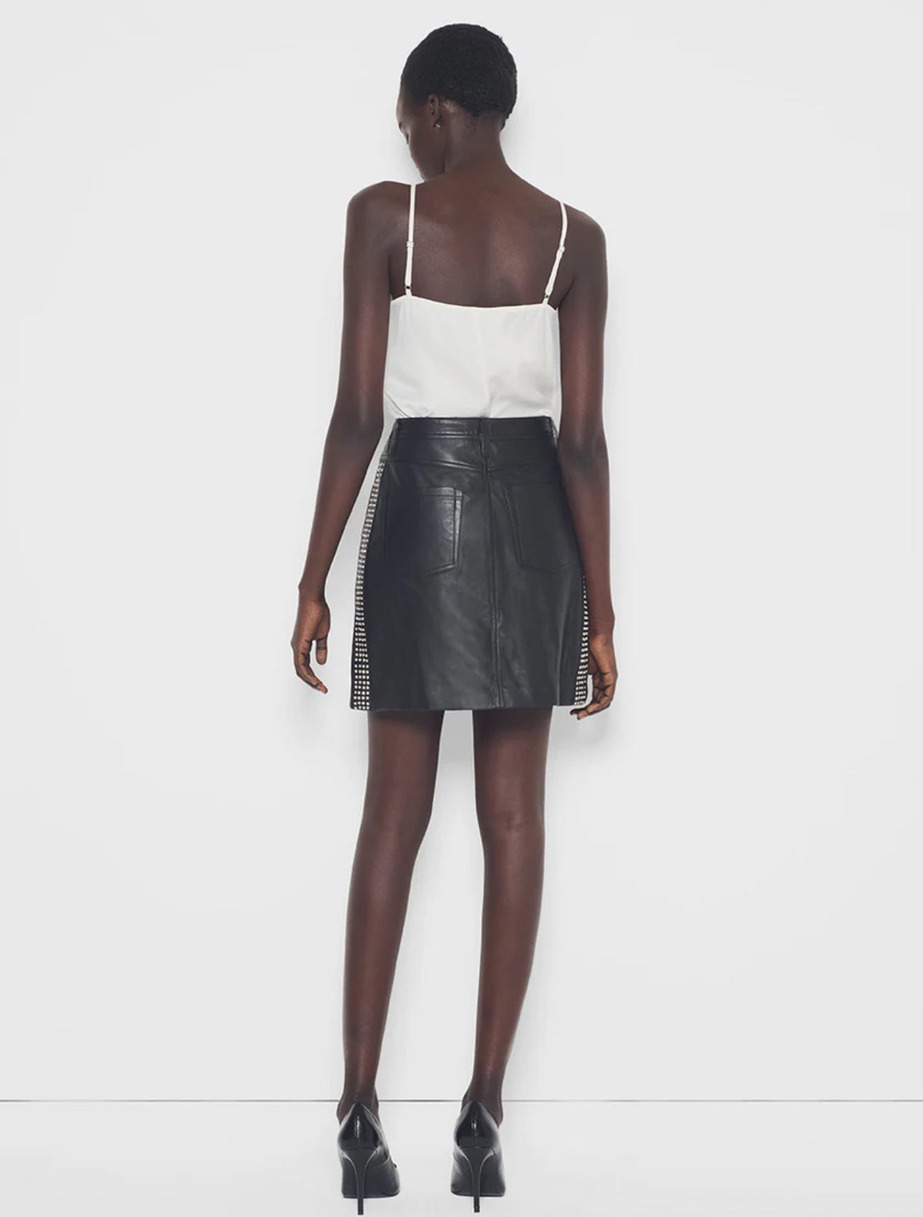 Ryder Upcycle Leather Skirt