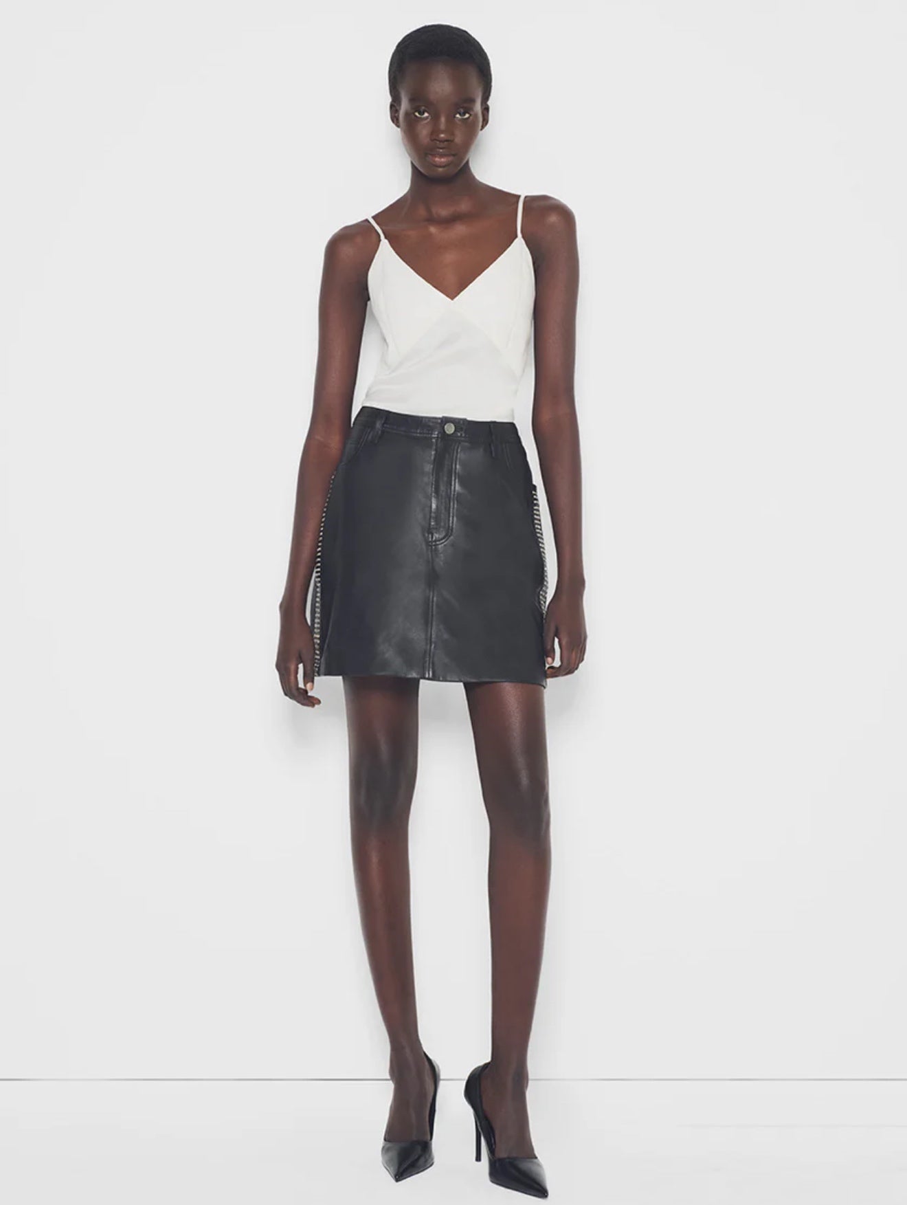 Ryder Upcycle Leather Skirt