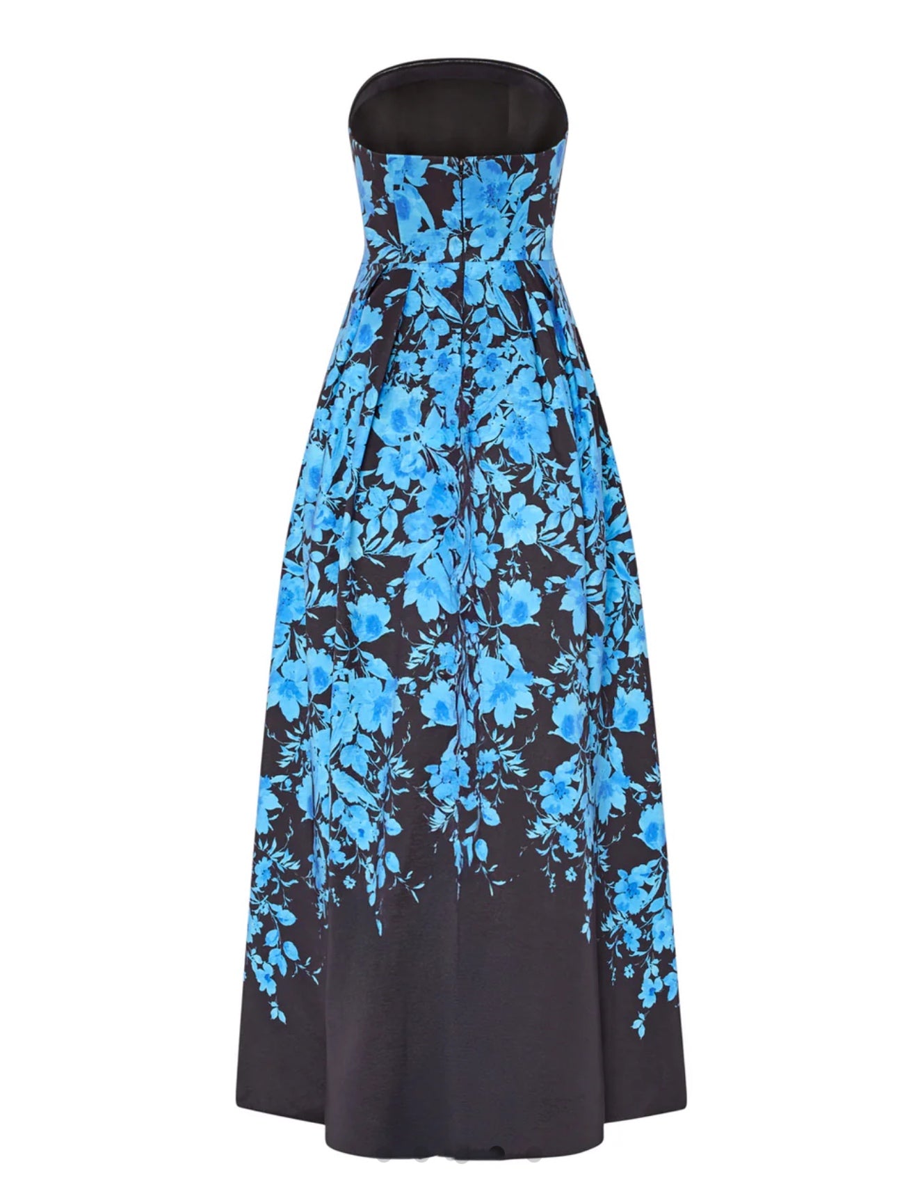 Winona Flower Strapless Gown