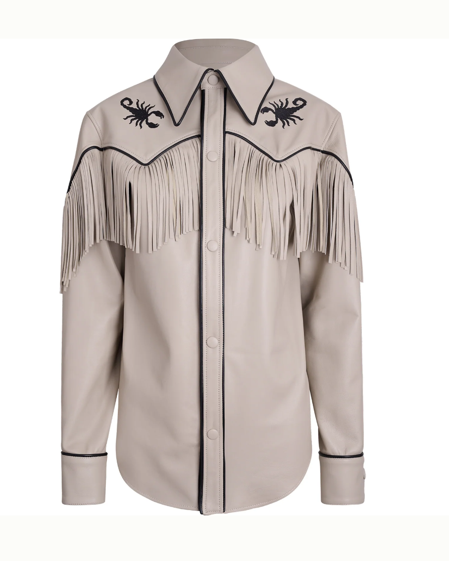 Alacran Bone Fringe Shirt