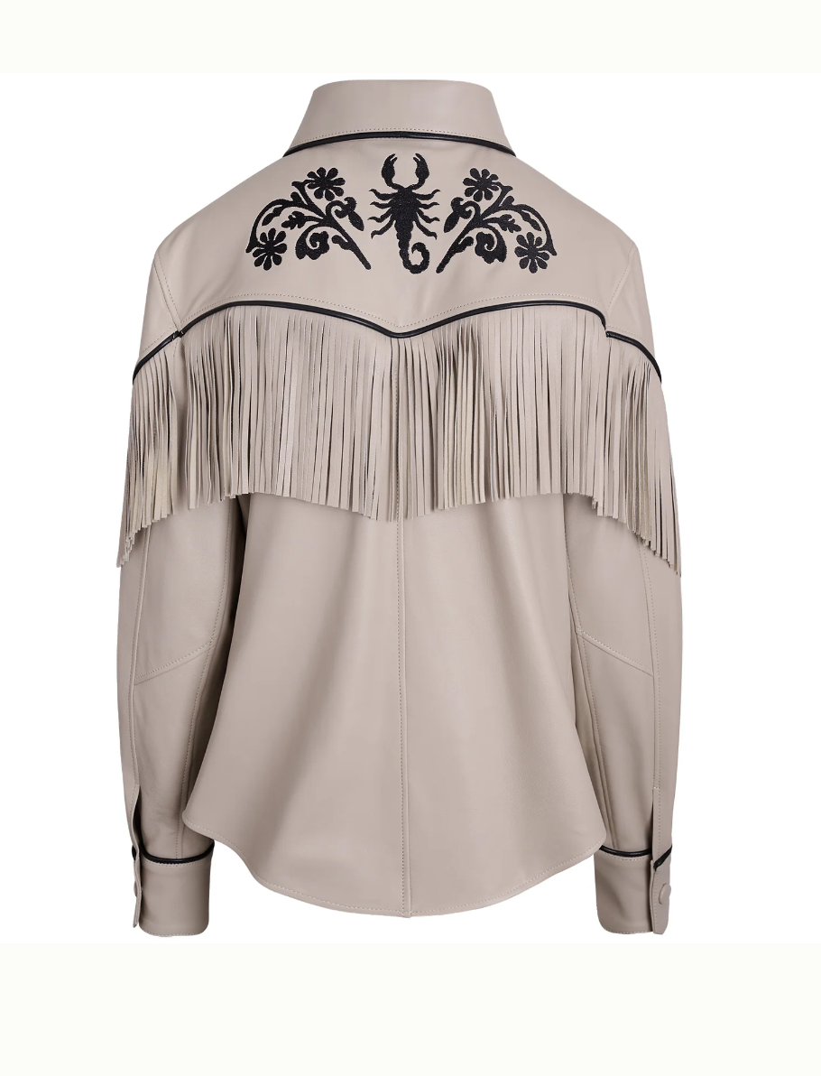 Alacran Bone Fringe Shirt