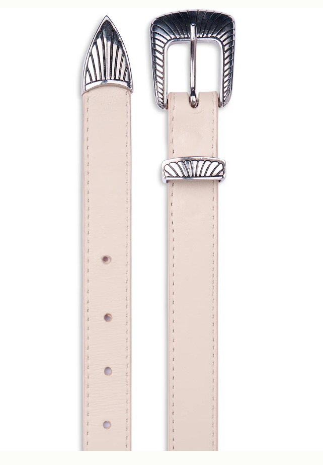 Western Belt Skinny - Snake
