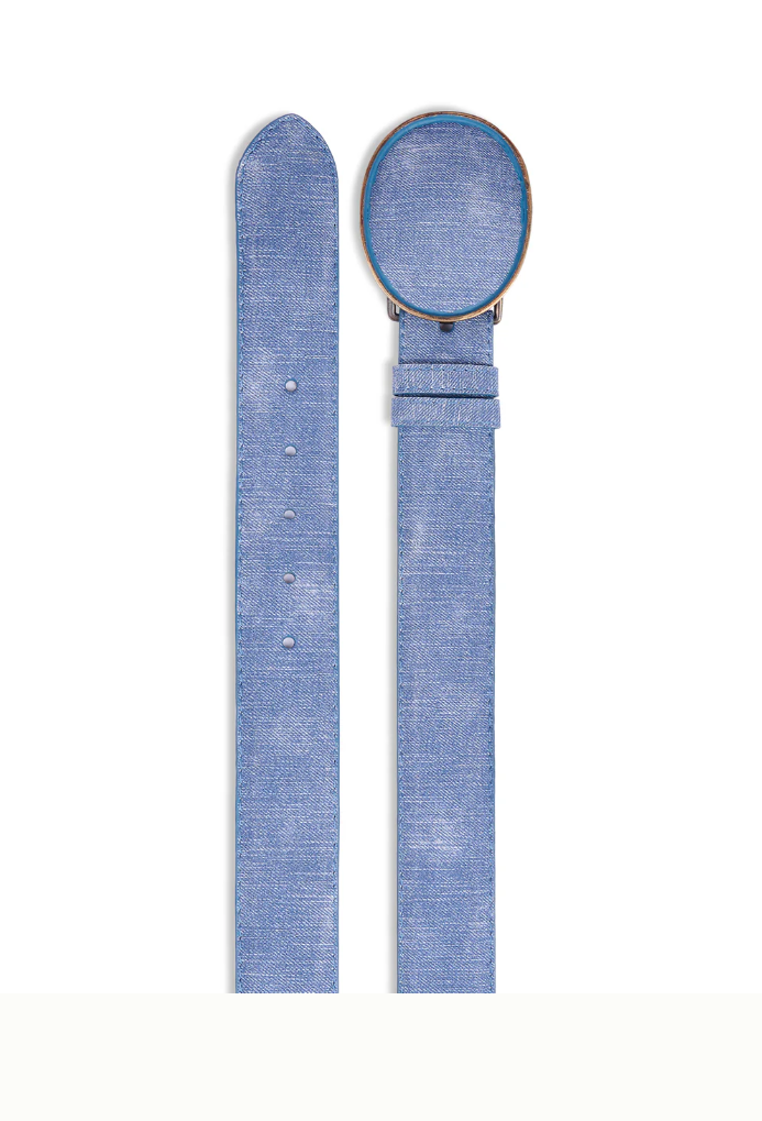 Old West Denim Belt