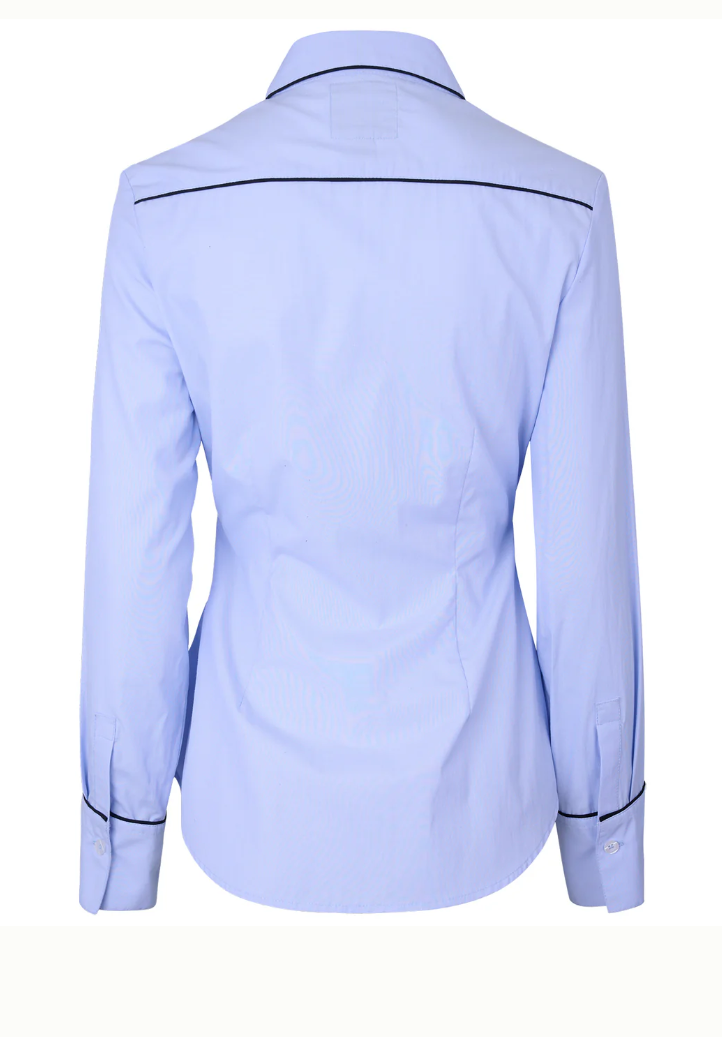 Blue Western Shirt