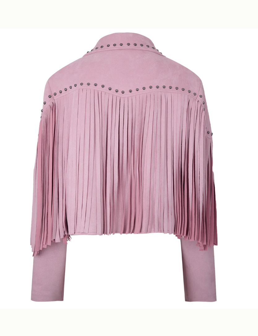 Selena Jacket in Dusty Pink