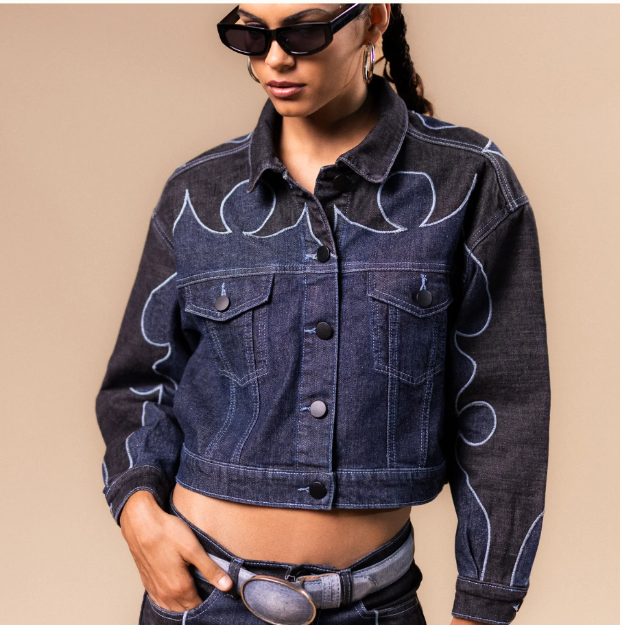 Midnight Forastera Denim Jacket