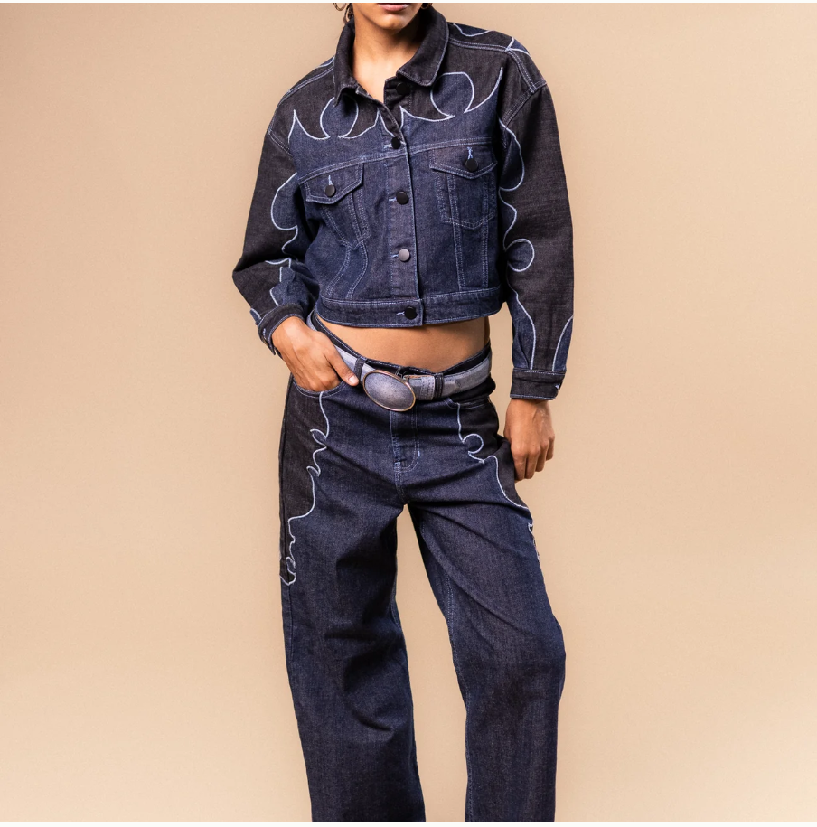 Midnight Forastera Denim Pants