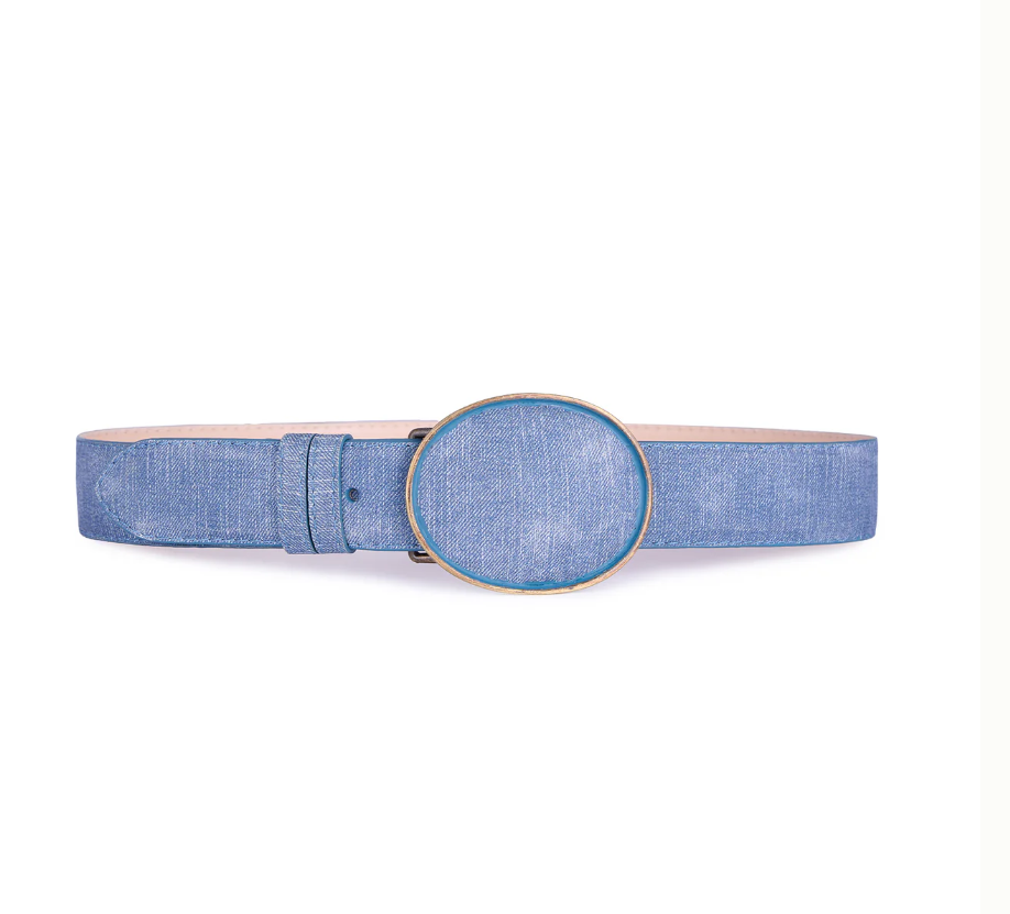 Old West Denim Belt