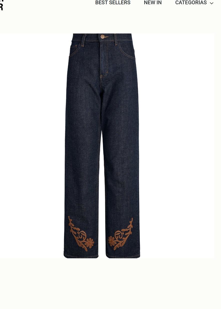 Pockets Denim Jeans