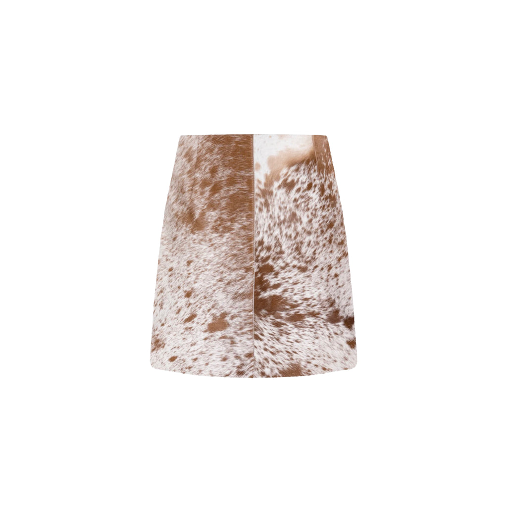 Cow Mini Skirt