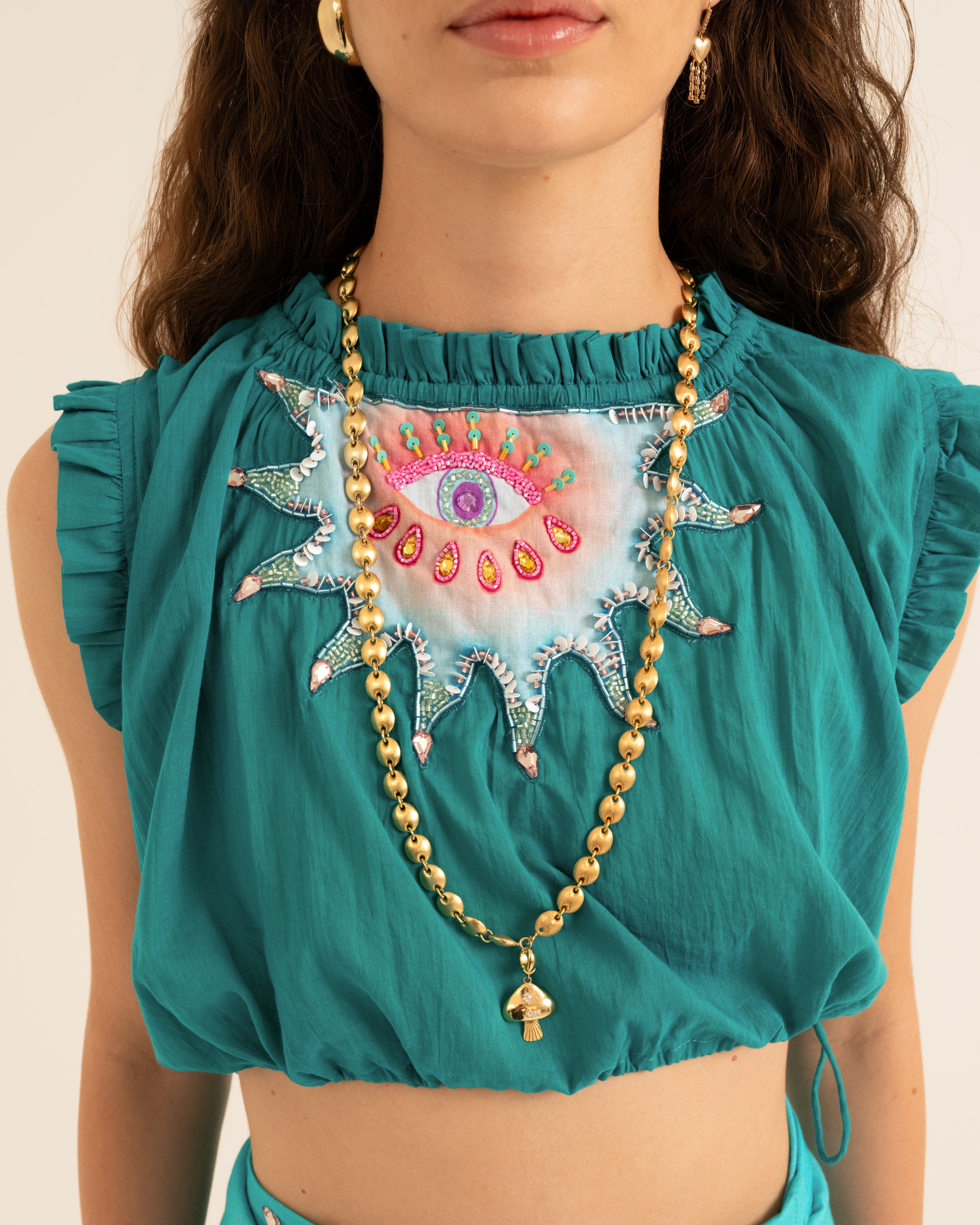 Aqua Fire Pareo Skirt