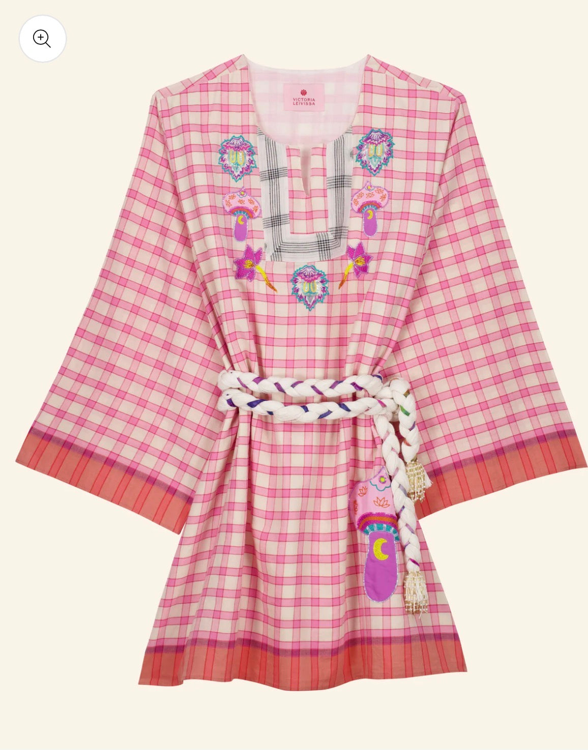 FLAMINGO SUNRISE SHORT DRESS