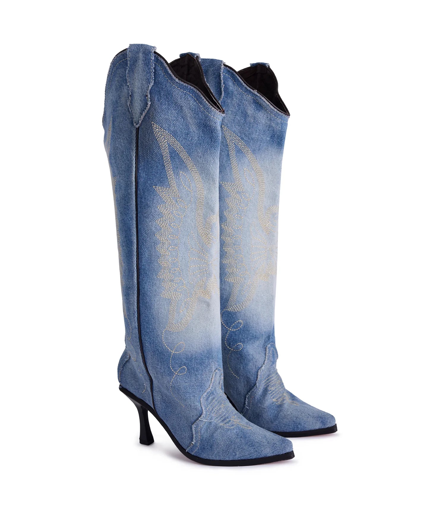 Jornada Stiletto Denim Boots