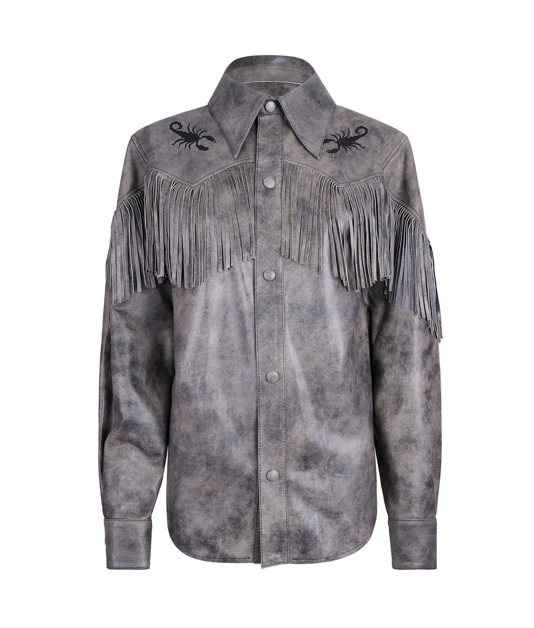 Gray scorpion shirt