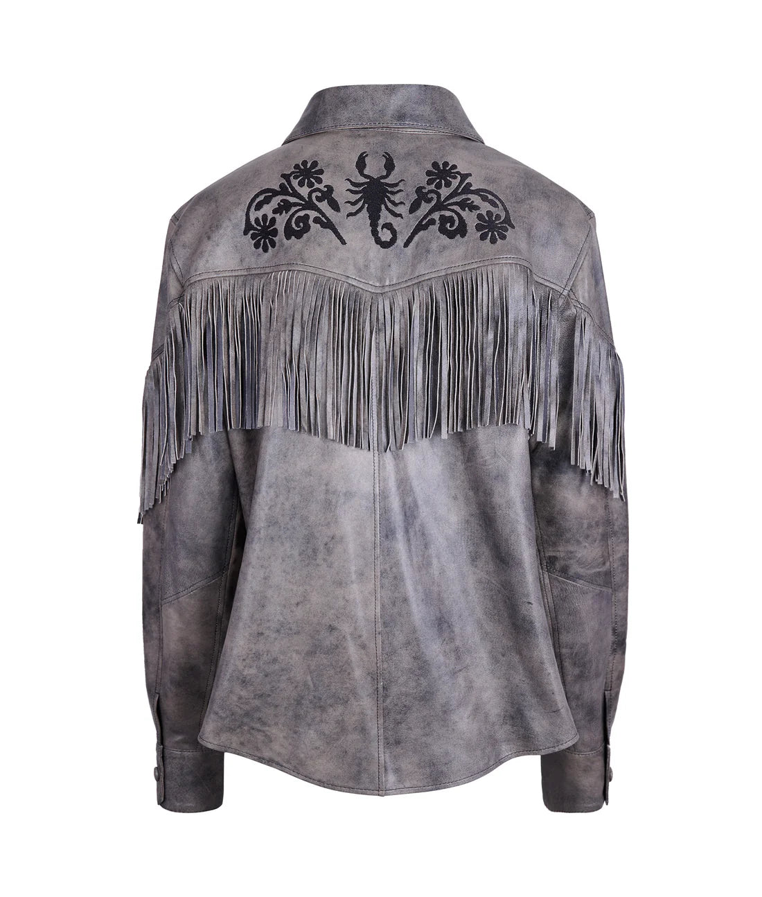 Gray scorpion shirt