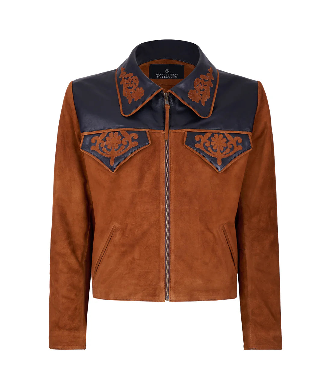 Classic jacket Pockets honey with bangs