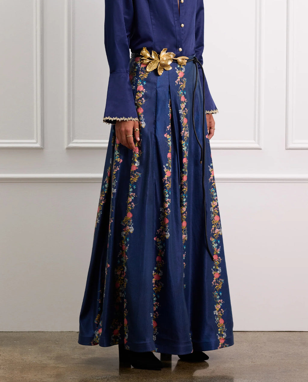 Verdant Veronica Maxi Skirt