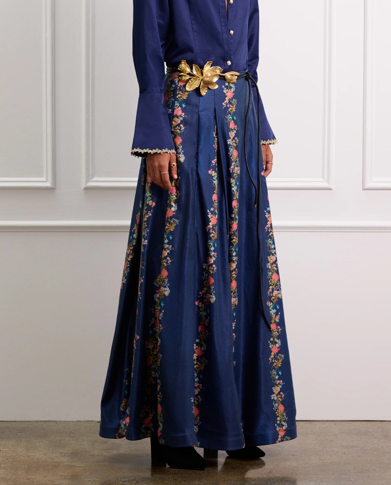 Verdant Veronica Maxi Skirt