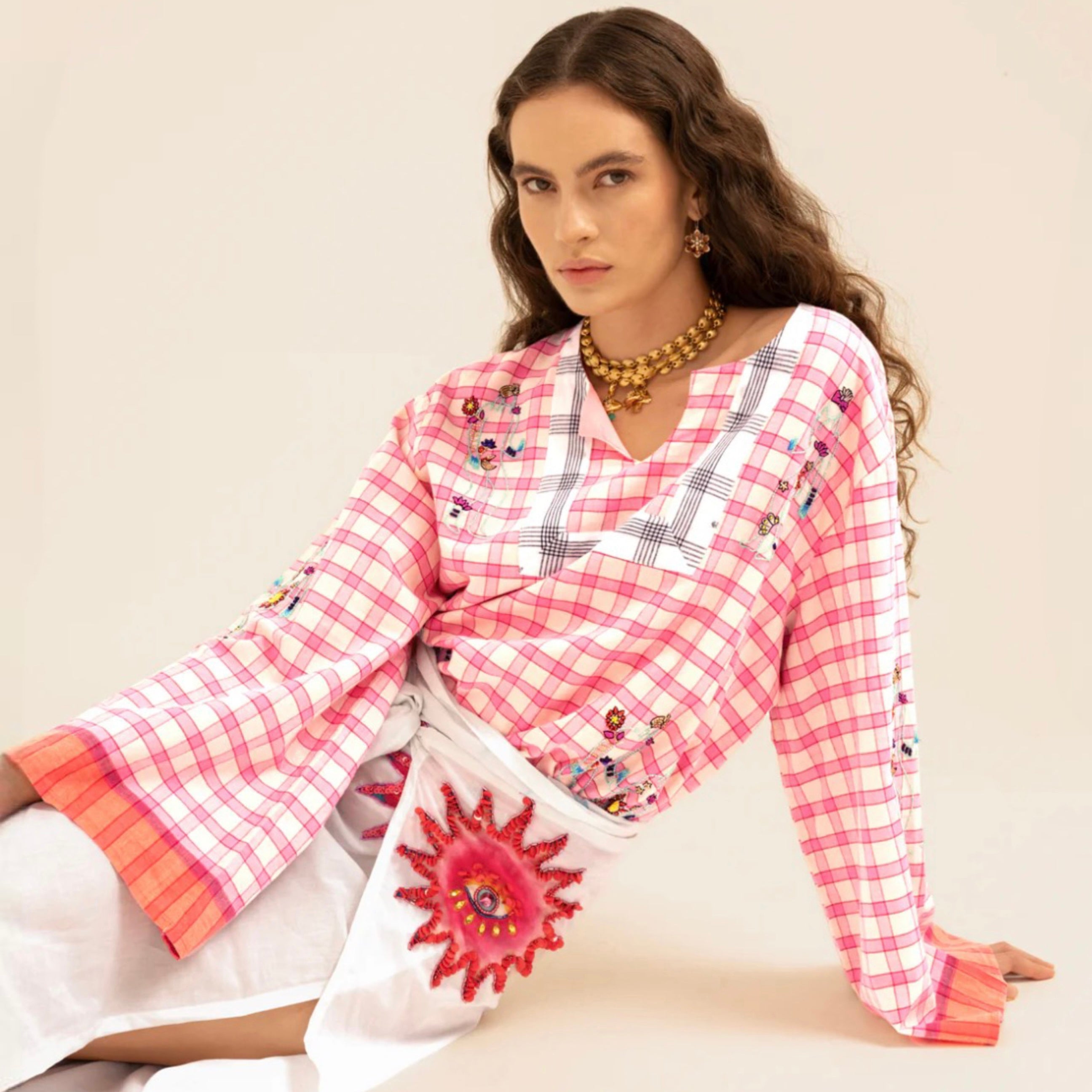 Down Blouse