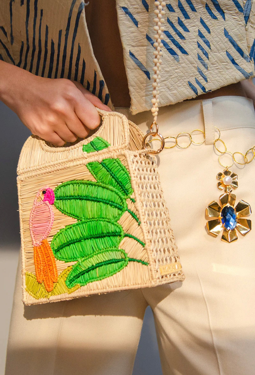 MERCEDES SALAZAR Loro Handbag