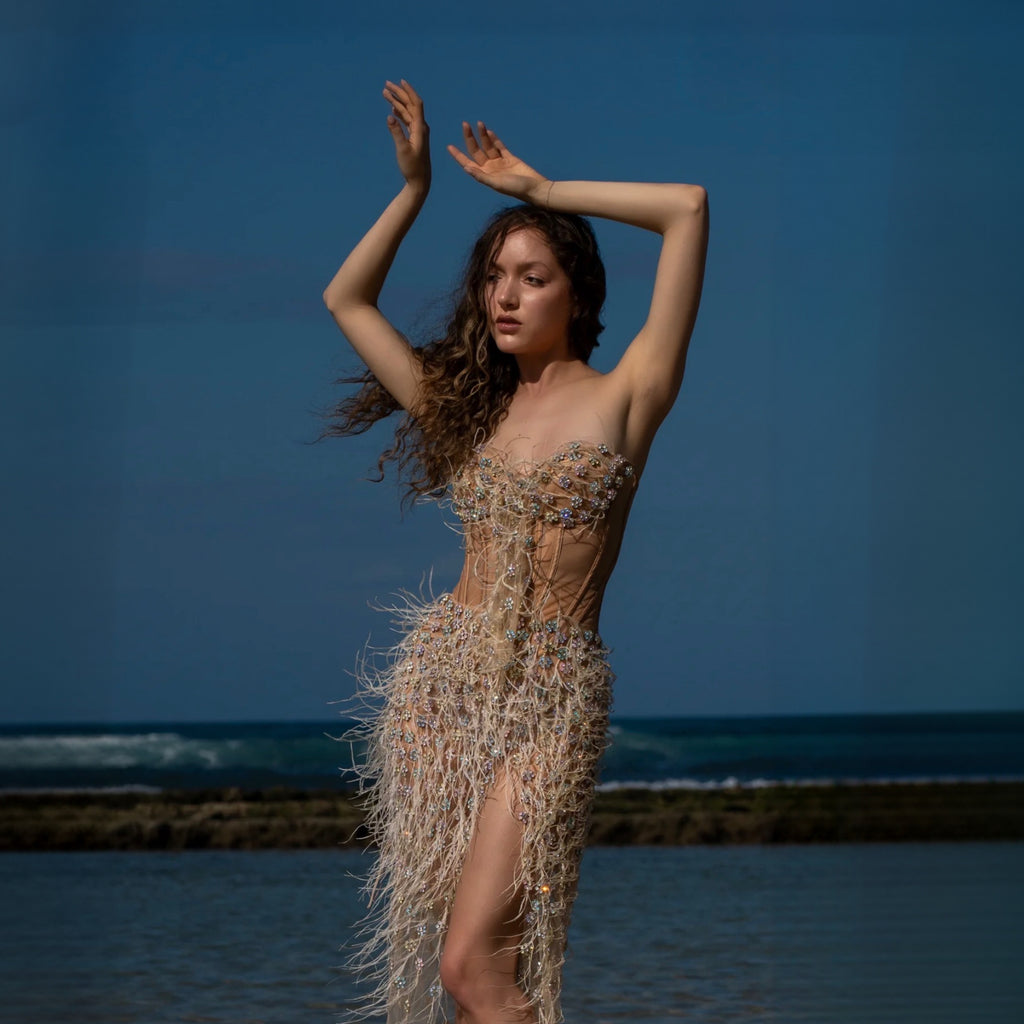 Ethereal Bloom Gown