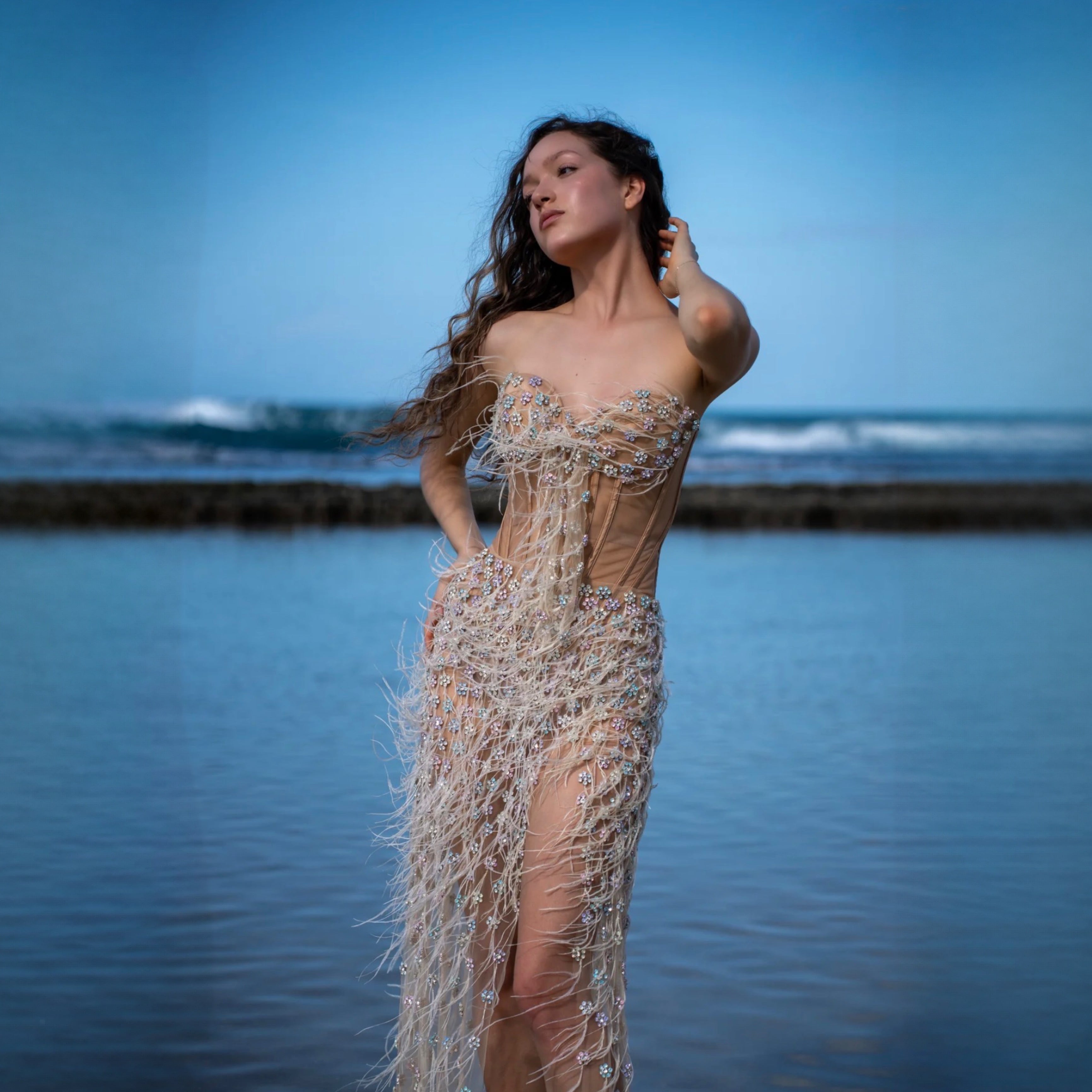 Ethereal Bloom Gown