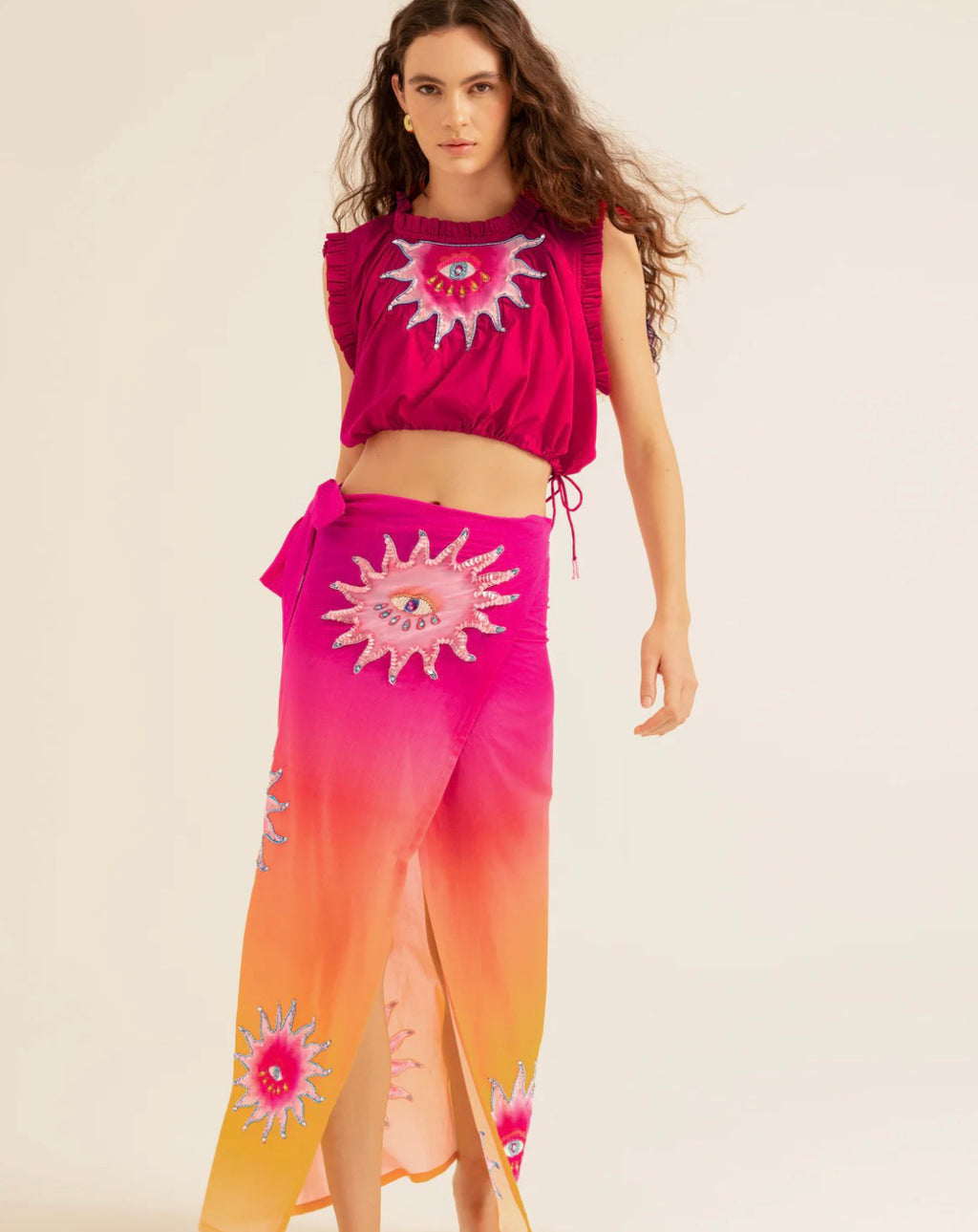 Sun Fire Pareo Skirt
