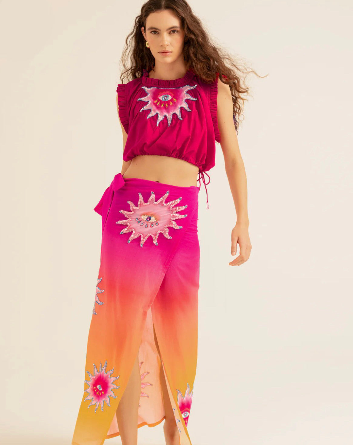 Sun Fire Pareo Skirt