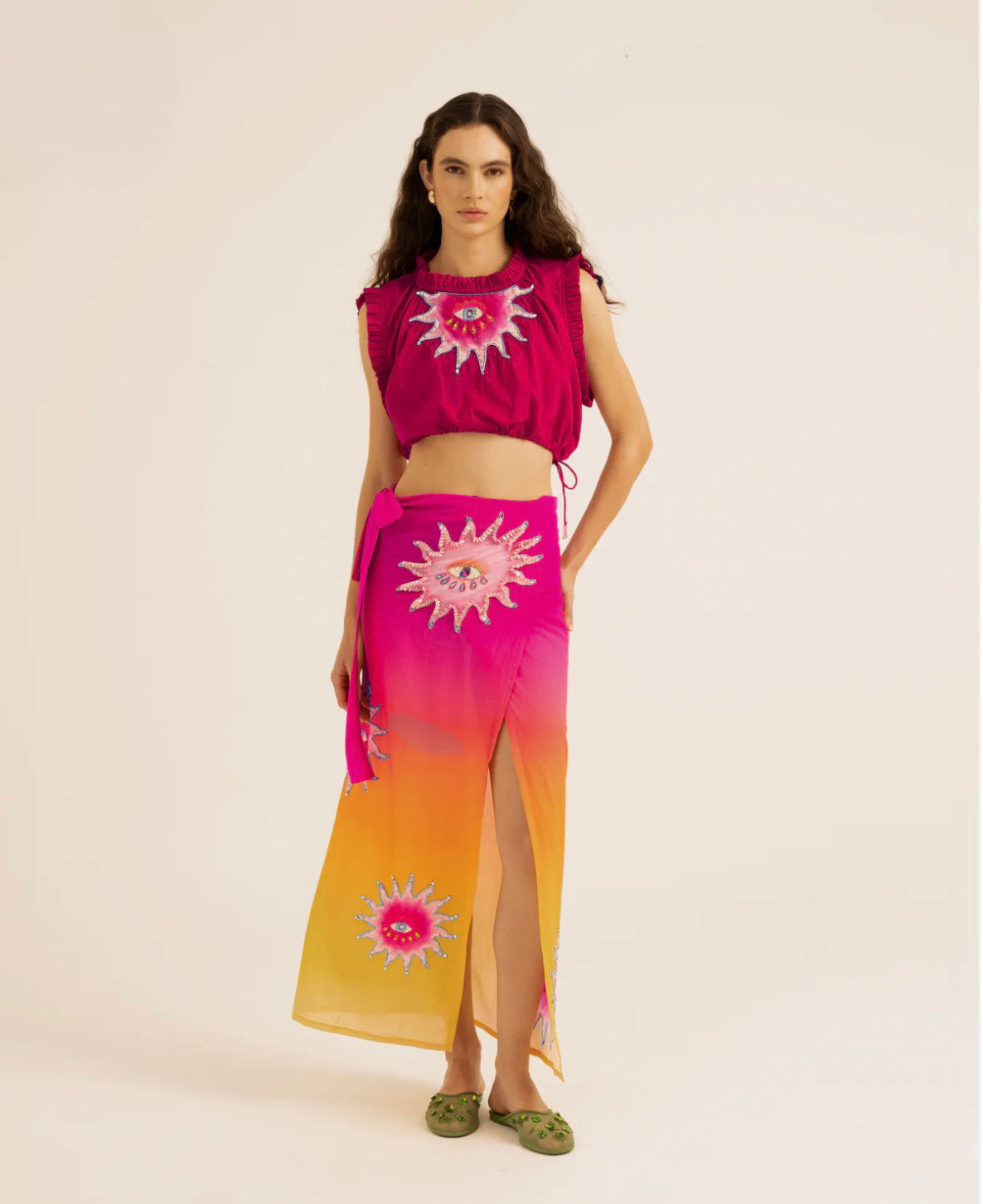 Celestial Pink Crop Top