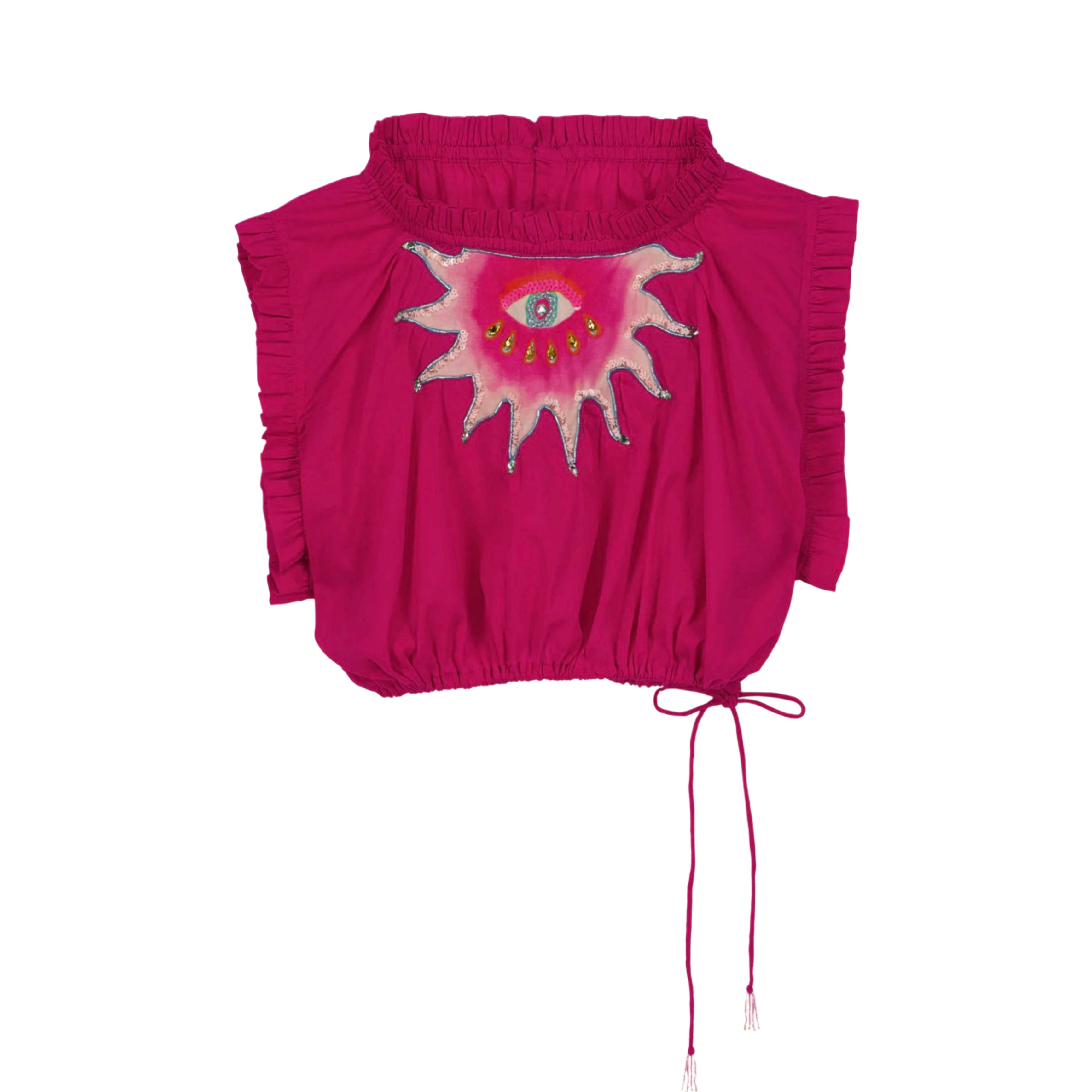 Celestial Pink Crop Top
