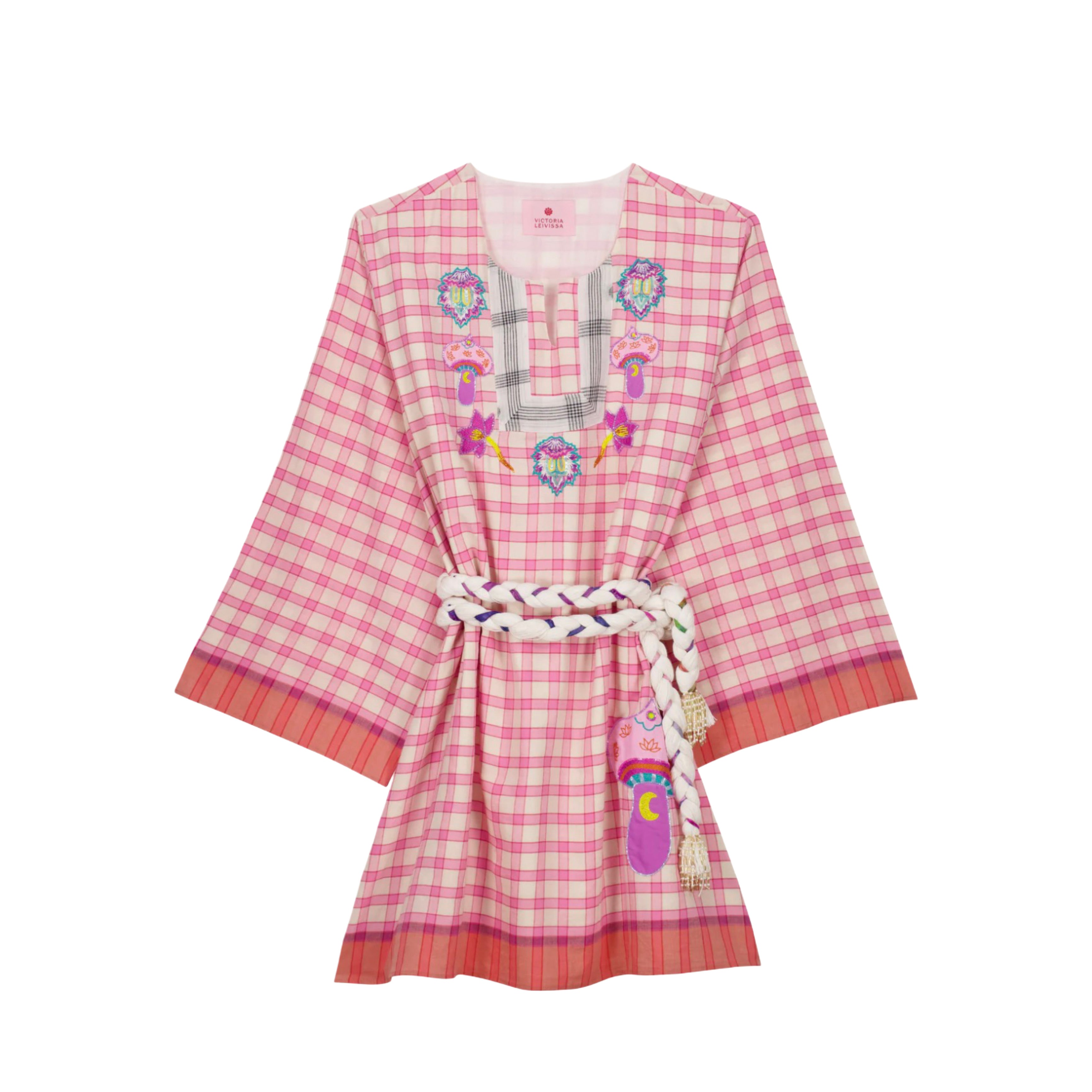 FLAMINGO SUNRISE SHORT DRESS