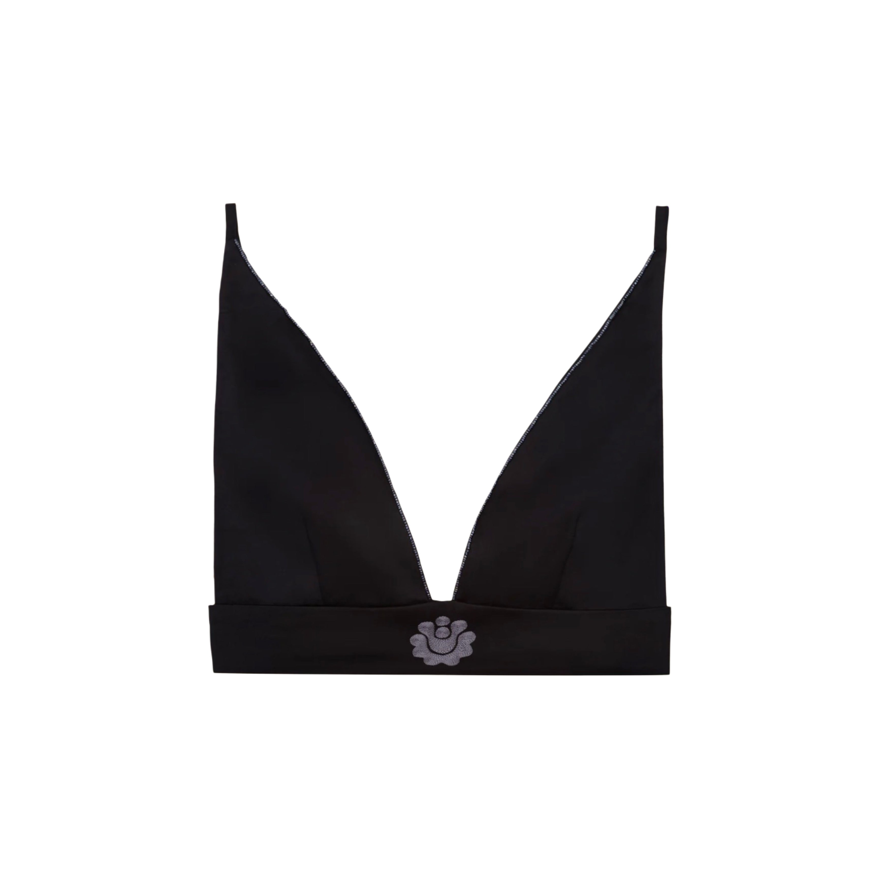 Mirage Black Crop Top