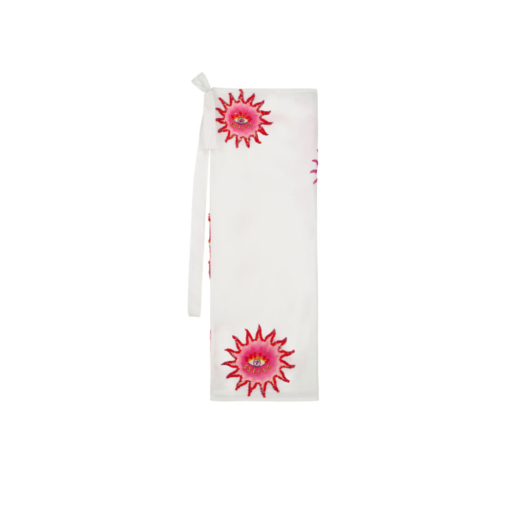 White Fire Pareo Skirt
