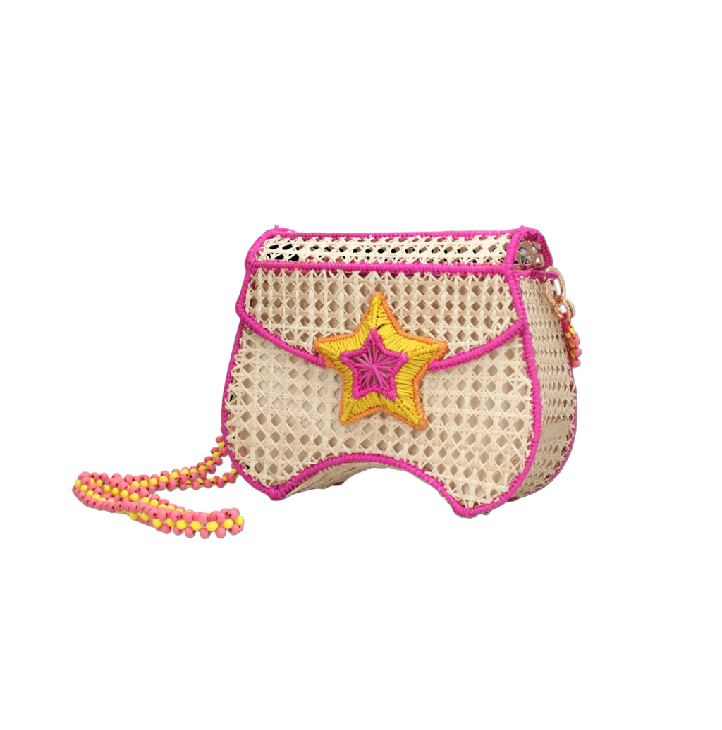 MERCEDES SALAZAR  Pink Star Handbag