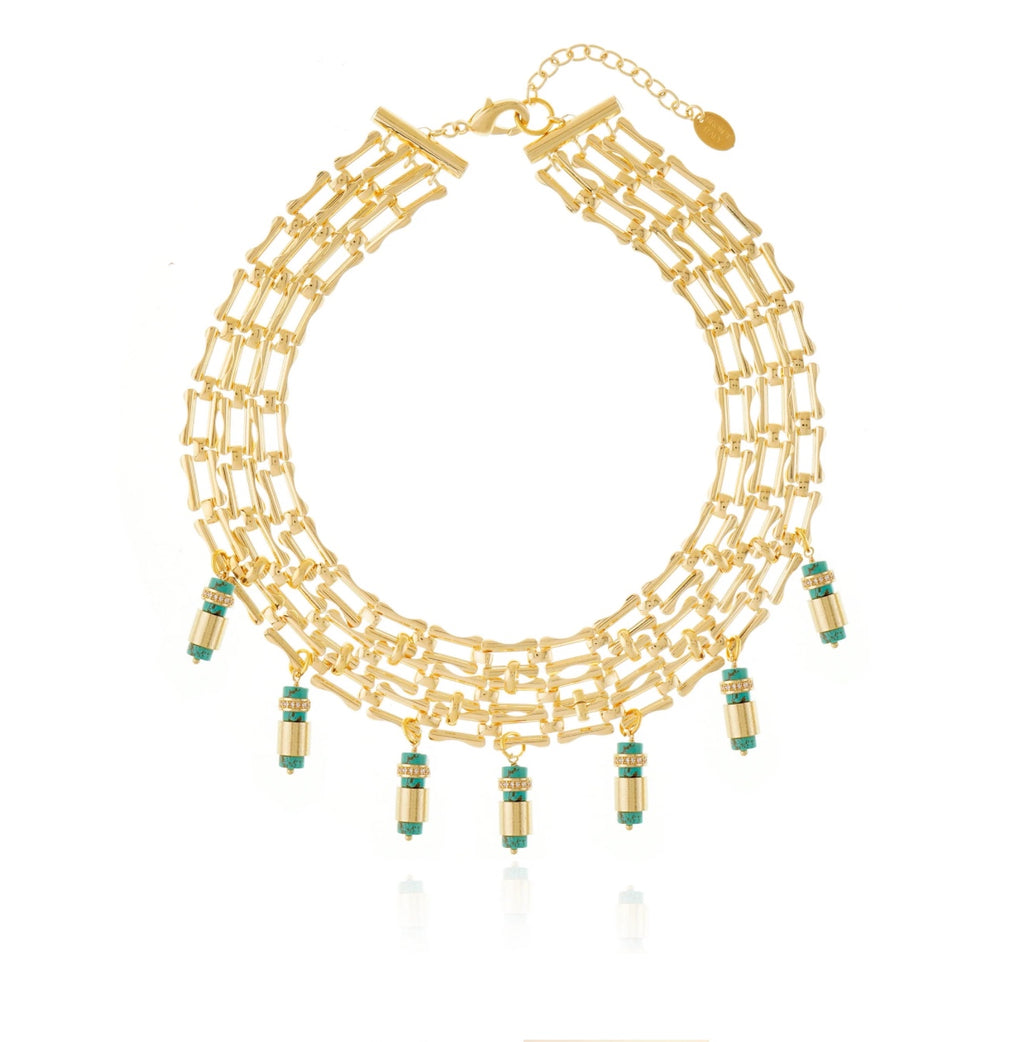 Cerro Necklace Turquoise