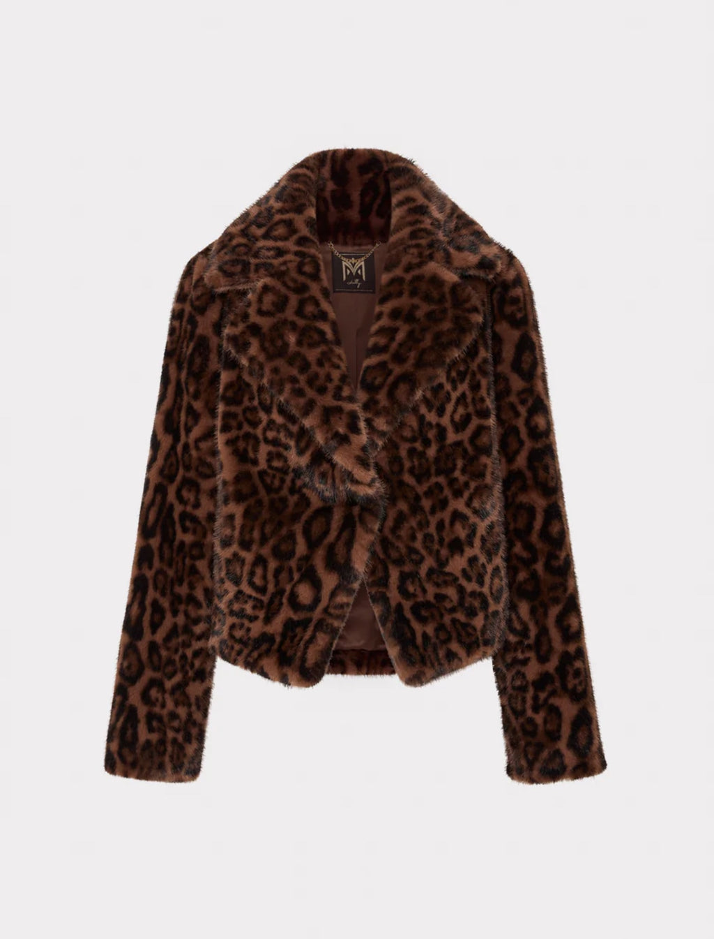 Arya Leopard Fur Jacket