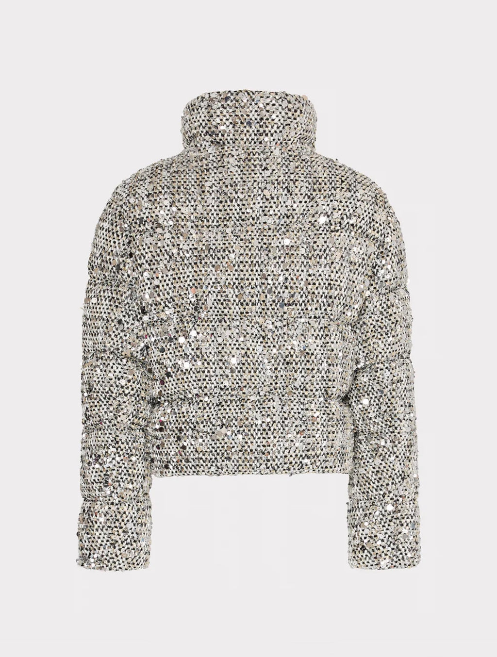 Hayes Sequin Tweed Puffer