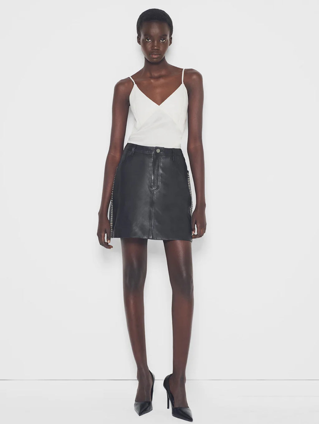 Ryder Upcycle Leather Skirt
