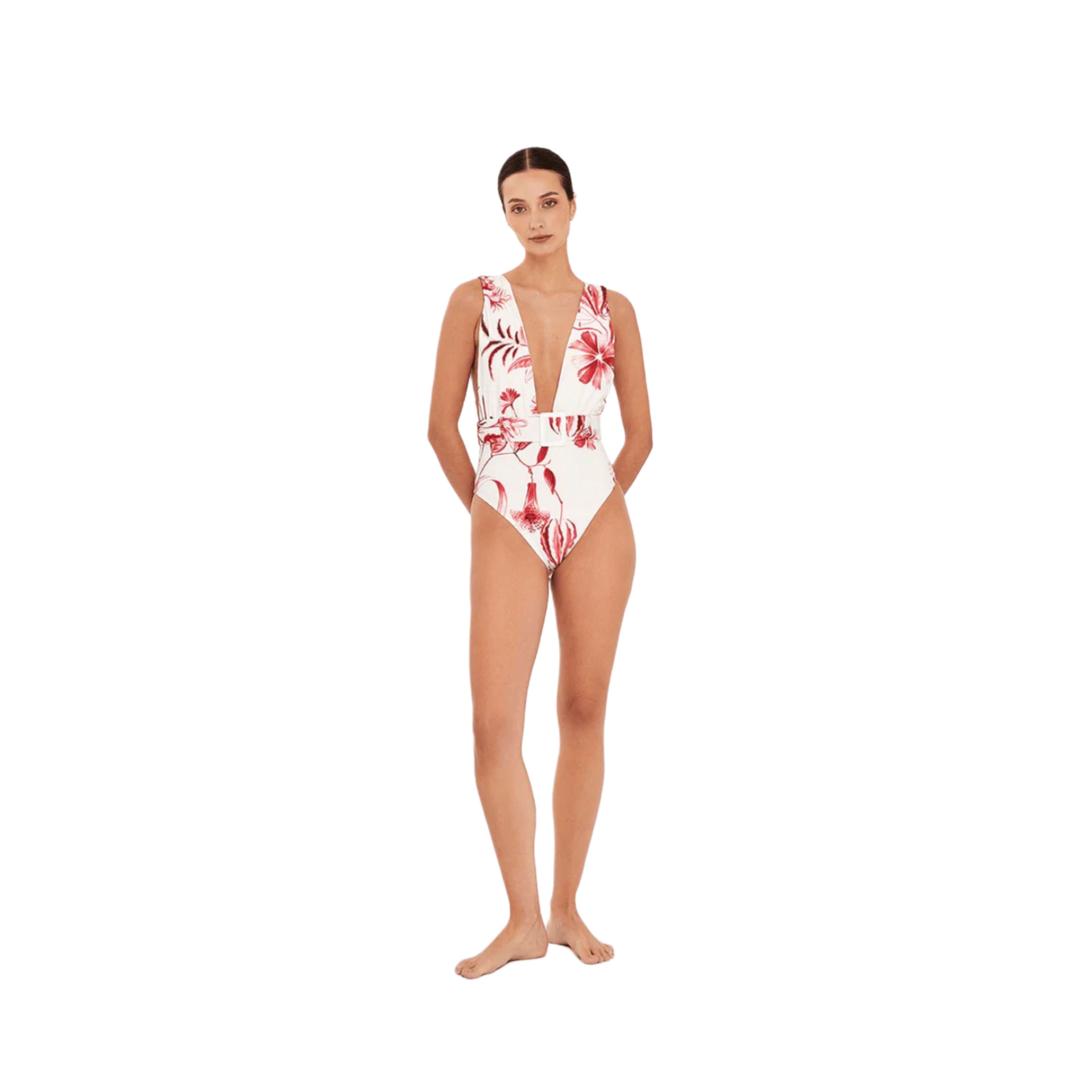 One Piece Suit Rouge 196